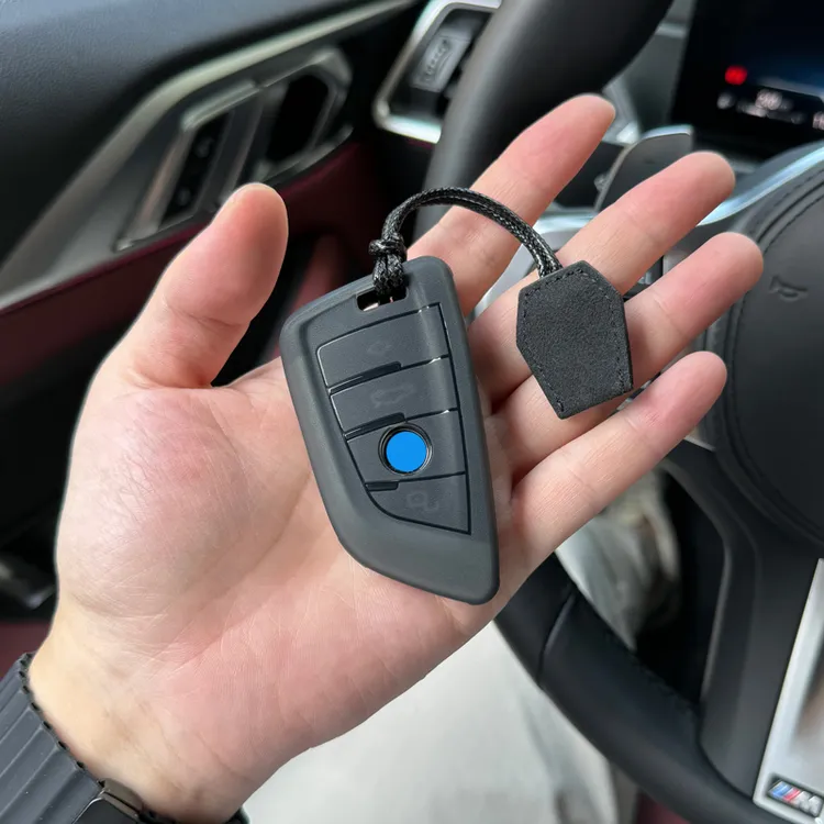 HEYCASE宝马钥匙套适用3系 5系 x3高端三系i3五系刀锋超薄325li男