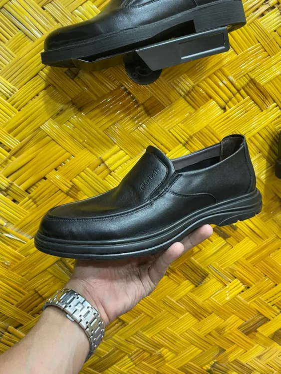 低帮商务英伦休闲乐福鞋豆豆鞋男鞋透气男士鞋子软底夏季秋季