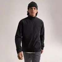 Cindiress/凯狄仕商务休闲防风夹克拉链上衣男立领男款软壳25331