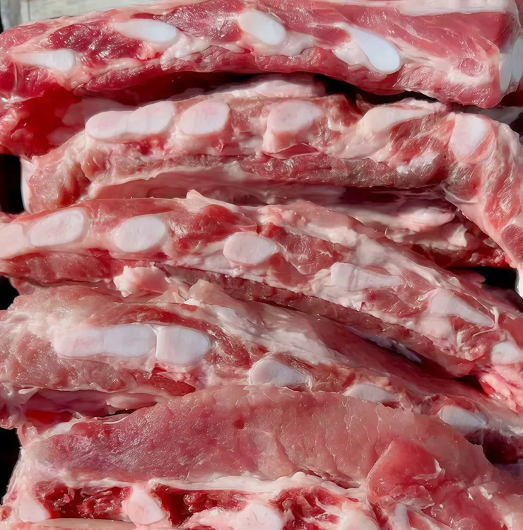 【猪脆骨排】40%脆骨30%肉30%硬骨林间散养跑山猪京东冷链包邮