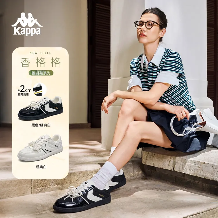 Kappa/卡帕德训鞋背靠背2026夏季新款粉彩风轻便透气百搭女鞋66CJ商品图