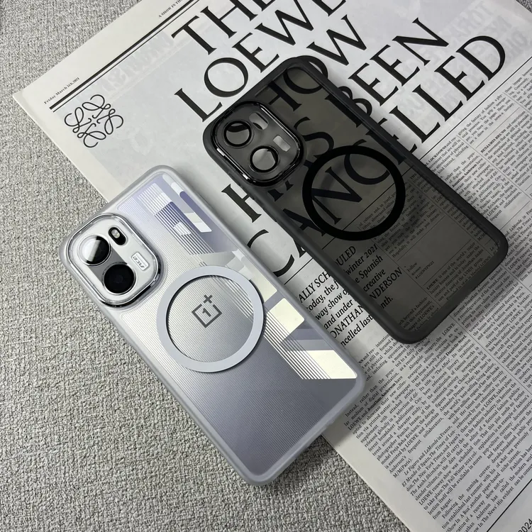 适用一加ACE6T手机壳全包镜头膜软边高级一加ACE6透明壳磁吸新款