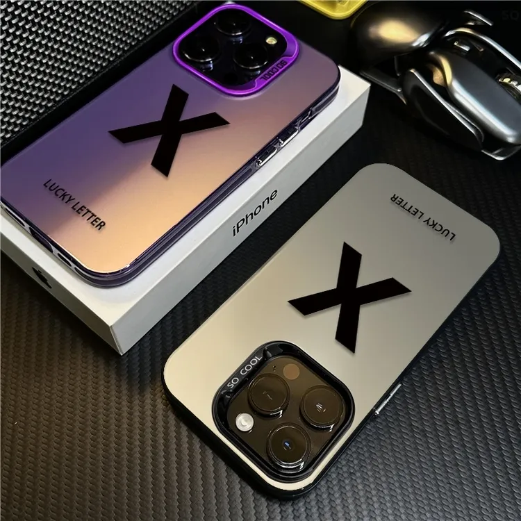 幸运X适用苹果16Promax手机壳iPhone15卡通14/13p保护套12防摔
