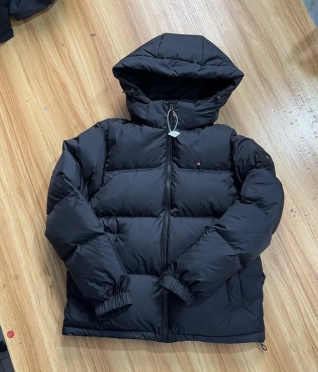【面包90绒】美式潮流男女同款可拆卸连帽羽绒服外套