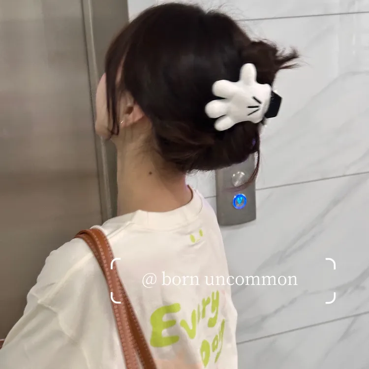 可爱小手抓夹ins风立体公仔发卡手掌发夹夸张创意