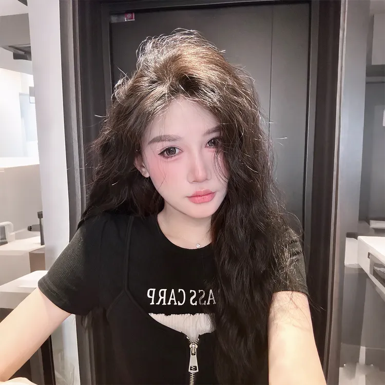 【无边隐形贴】不用戴发网的假发进口丝增发量遮白发头顶补发片