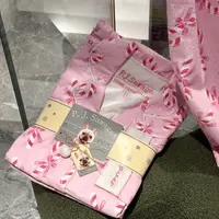 P.J.S拐杖糖睡衣春秋磨毛睡衣女长袖长裤家居服睡衣套装X