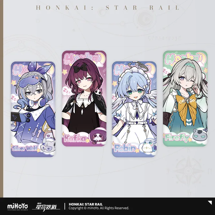 【崩坏:星穹铁道】女生宿舍系列马口铁徽章