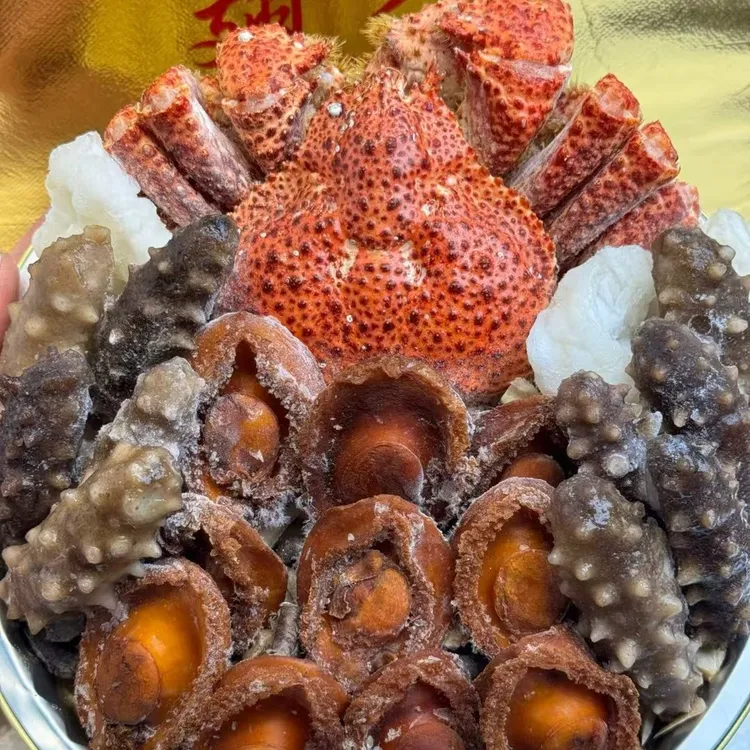 10人份雪蟹鲍鱼佛跳墙店长推荐干鲍制作辽参雪蟹