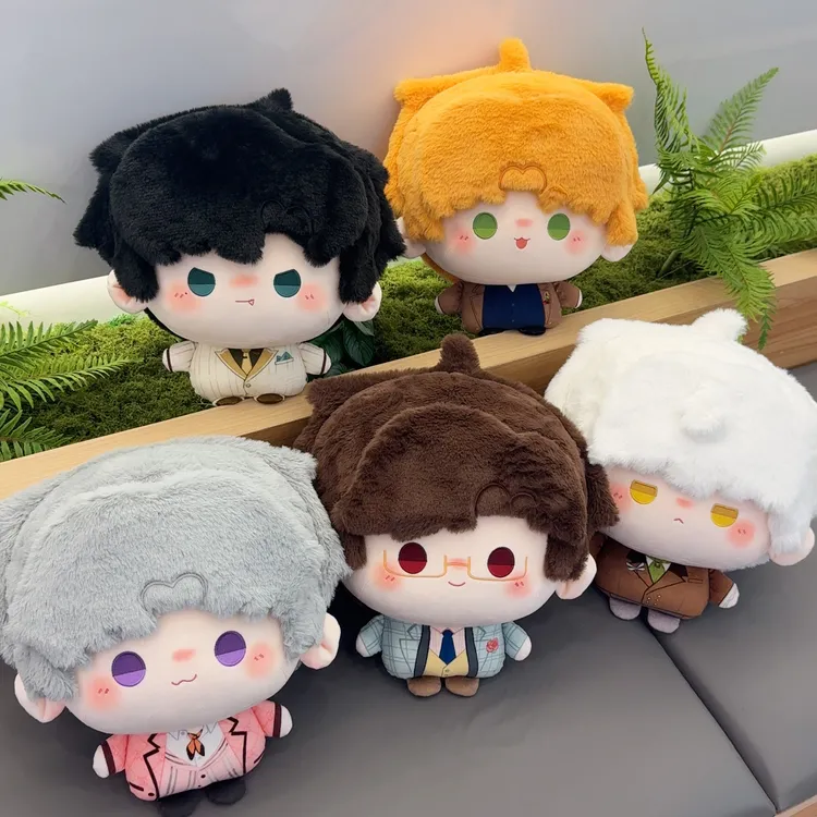 光与夜之恋大头馒头体印花体陆沉萧逸齐司礼查理苏夏鸣星棉花娃娃