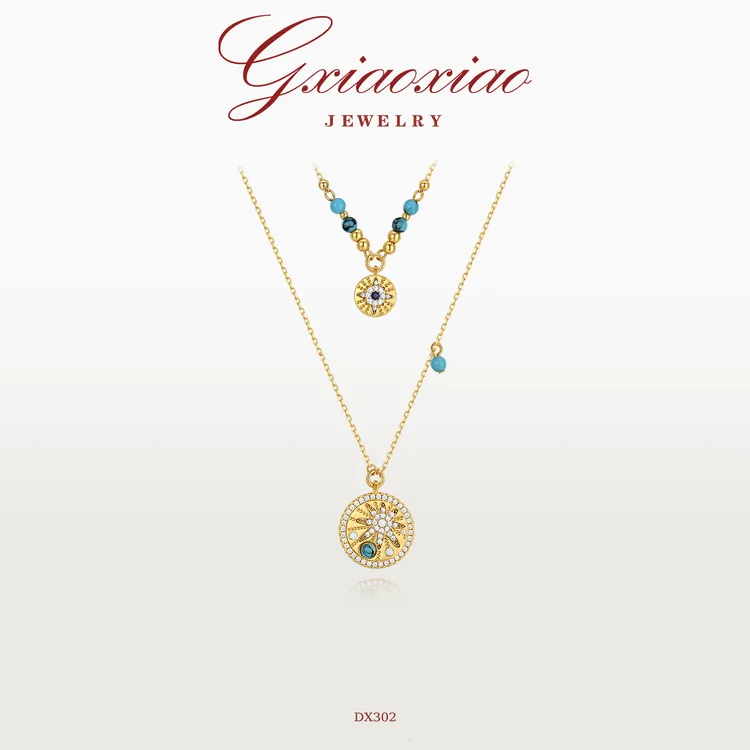 G XIAOXIAO 【沦陷星漾】轻奢欧美气质时尚百搭项链DX302新年礼物