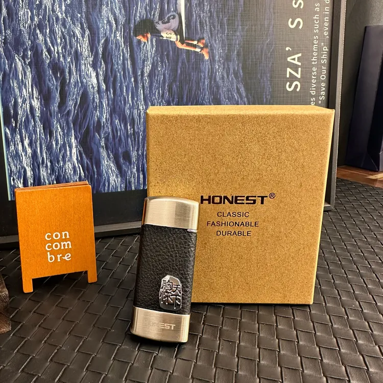 新款充气打火机时尚拉丝创意个性小巧迷你打火机高颜值送男友商品图