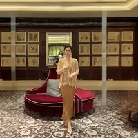 【一块冰儿】显瘦气质中国风人丝提花双开叉吊带连衣裙气质YY-191