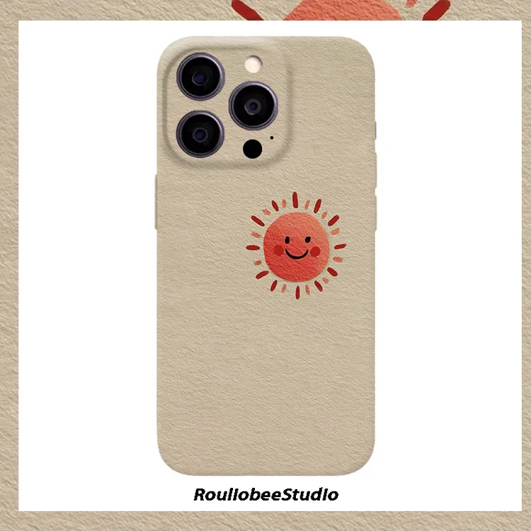 小太阳适用苹果17/16promax菲林手机壳华为P80oppo小米14vivo套11