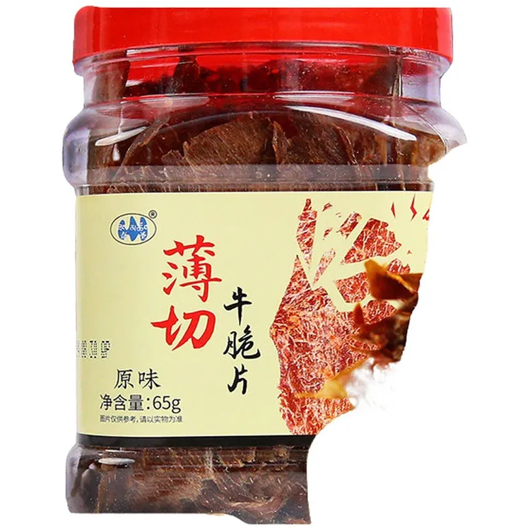 奇圣薄切牛肉片香脆风干牛肉干脆片牛肉牛脆脆无添加西藏特产零食