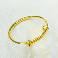 N01145经典黄色推拉宝宝手镯多样性发货49745