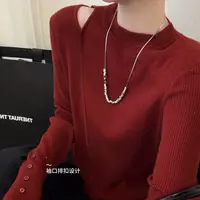 容容定制针织女小高领保暖修身型毛针织衫时尚高领毛衫羊毛衫153