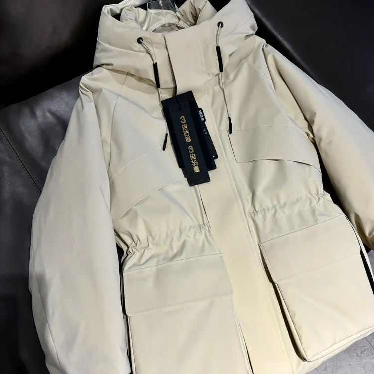  【外贸原单】鹅绒服2025年新款冲锋衣修身防风保暖外套8607-2