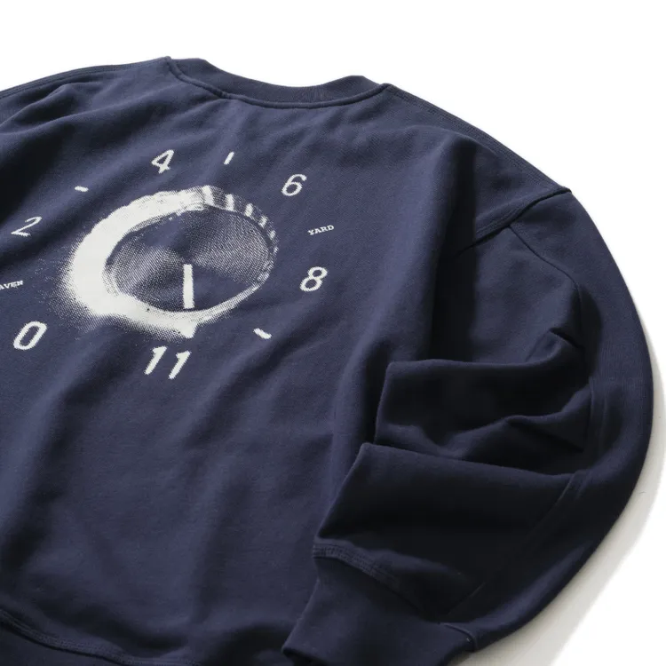 HavenYard 「收音机调频」主题宽松秋冬圆领卫衣