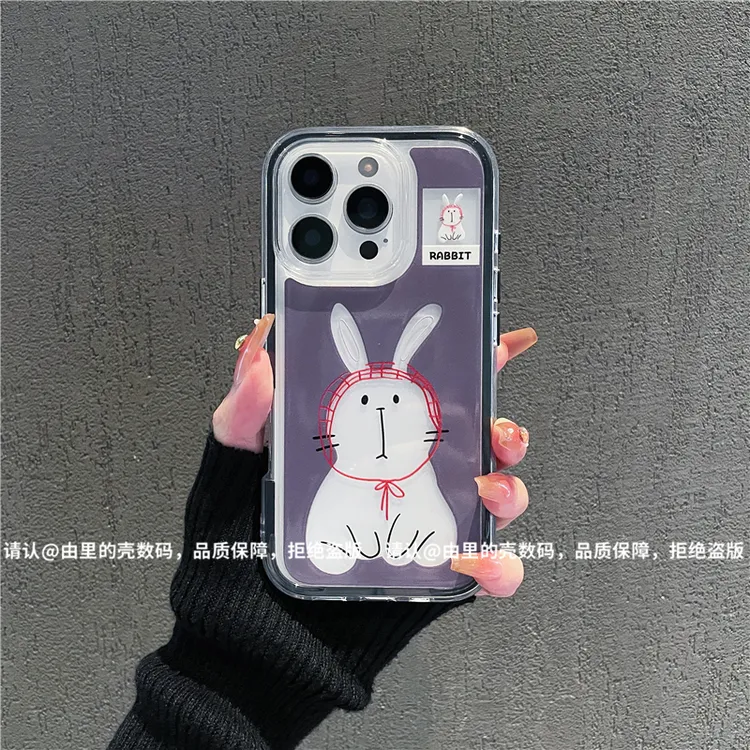 三合一炫彩适用苹果iPhone17/华为荣耀/OPPO/VIVO/小米手机壳爆款