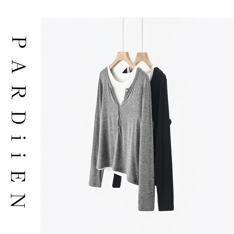 【北总严选】帕迪恩两件套亨利领打底衫25PD-FS5383