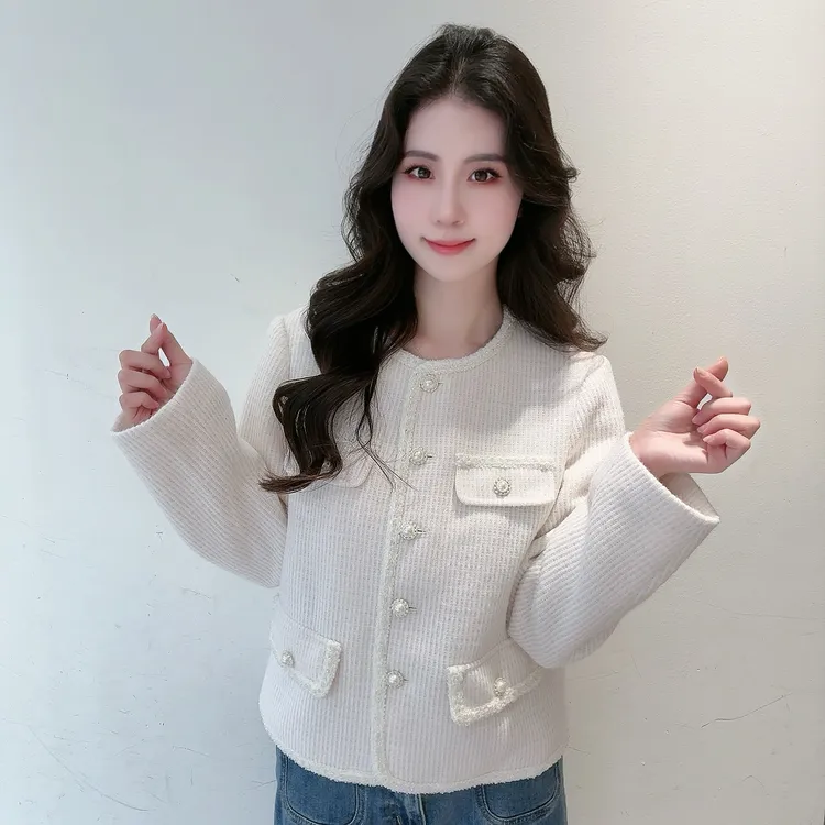 IEF/爱依服2025新款秋季针织小香风外套