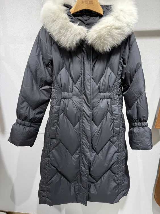 【年货节】黑色毛领羽绒服