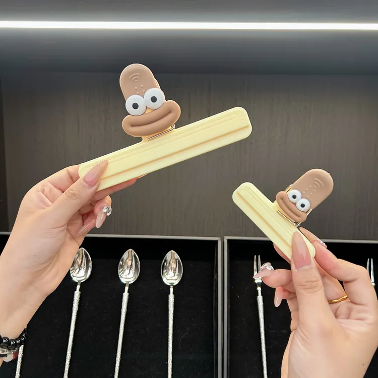 封口夹食品袋零食厨房神器调料袋密封夹子防潮零食封口器