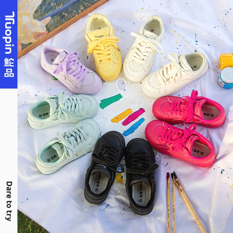 鮀品小白鞋学生流光风板鞋2025秋季新款厚底增高百搭休闲软底女鞋