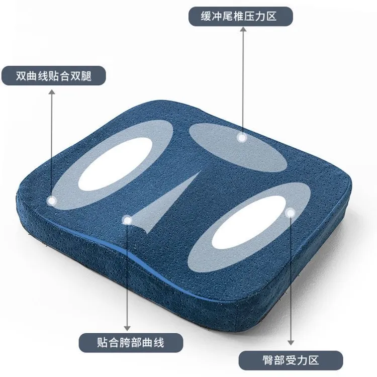 【超舒适坐感】慢回弹减压坐垫 强力支撑透气防滑 久坐/司机福音