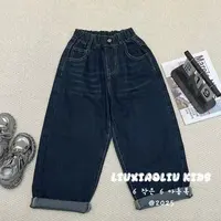 杭州六小六正版BY LIUXIAOLIU秋季儿童牛仔裤17300