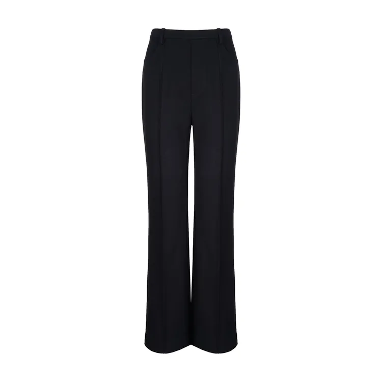 LYNEE【超模裤5.0加绒直筒】窄腰头直筒裤女百搭休闲长裤LGD2FAW219