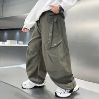 男童裤子秋季2025新款中大儿童宽松长裤炸街潮A5293