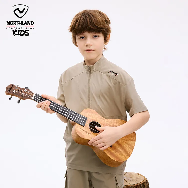 诺诗兰童装夏季新款男童套装速干衣裤休闲运动工装短袖短裤两件套