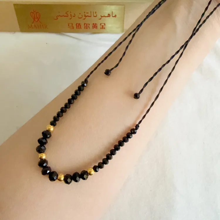 非金属棉绳项链 男女同款项链(4tal purqak altun )项链