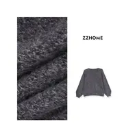 ZOZO HOME ｜织物之美量感彩纱绒毛廓形精织上衣q171771p