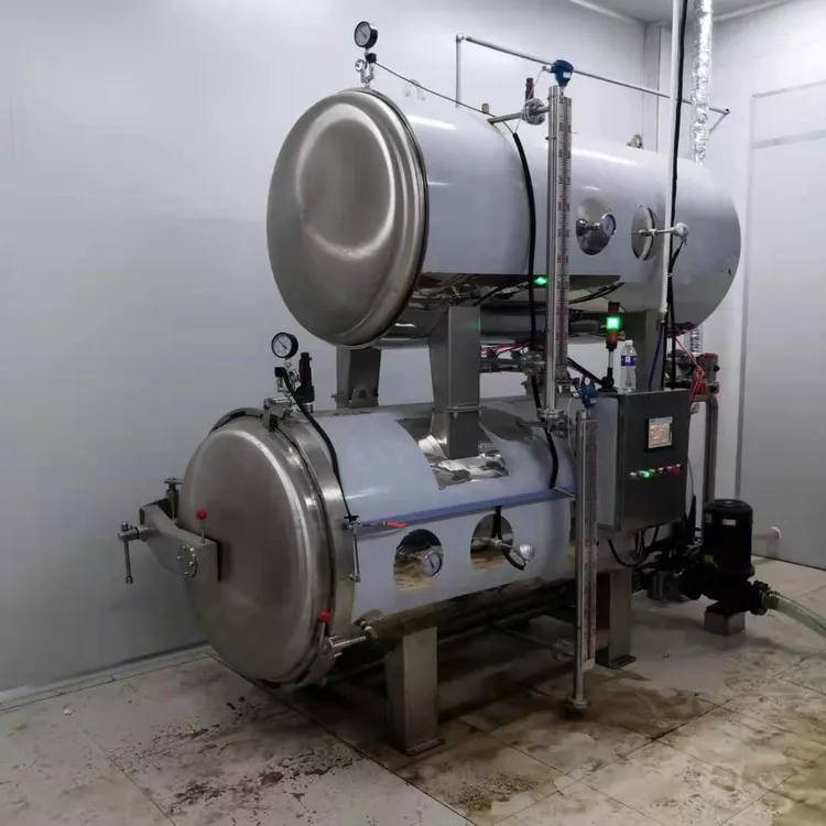 全自动高温锅熟食羊杂杀菌锅电加热杀菌锅小型杀菌锅商用