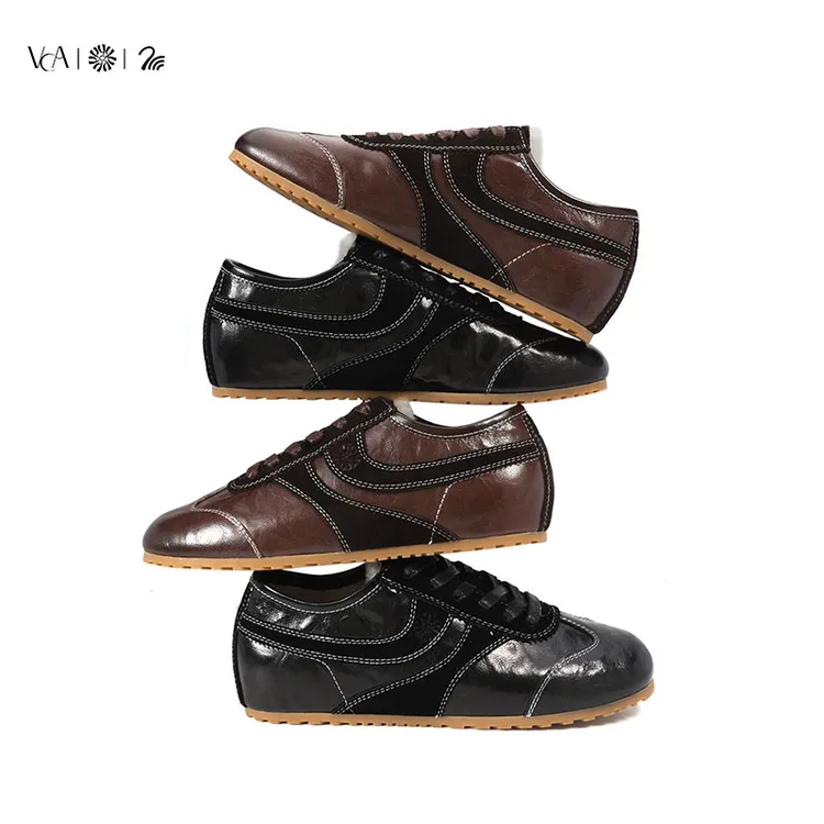 VCA加绒款 休闲鞋百搭四季秋冬真皮复古秋季潮流低帮百搭真皮