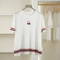 麦迪尚品【品牌单】5042538轻薄百搭短袖针织衫夏季女装专柜撤柜