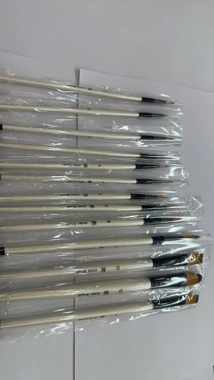 10支高端尼龙专用笔勾线笔外贸出口（拍10发13）