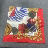95新 Celine/思琳 乱乱子中古/丝巾/38706