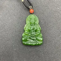 BY0416FMC标85 和田玉观音