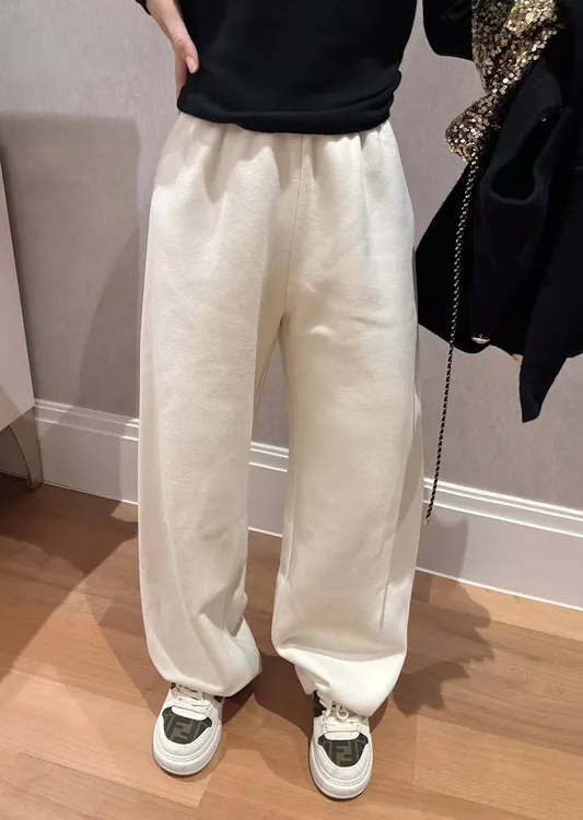 【BORAKOO】阿尔巴卡羊驼绒 & 山羊绒显瘦宽松加绒休闲裤