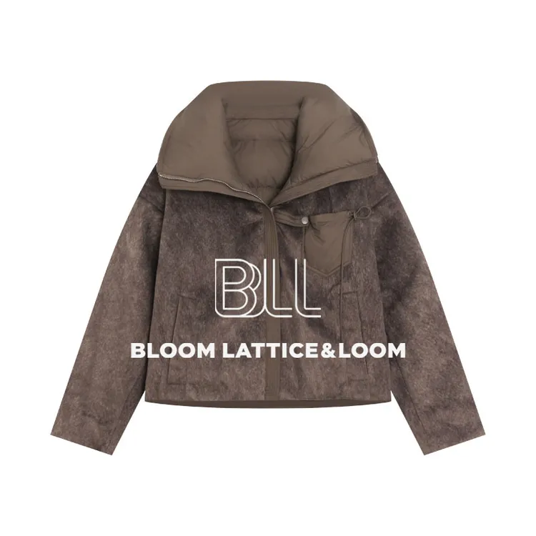 PCNY丨不理理「暖际棱光」哑光肌理匈牙利90鹅绒服时尚轻奢气质外套