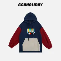 GGAHOLIDAY时尚长袖简约宽松秋冬潮流百搭显瘦卫衣-153242