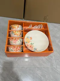瓷碗高档家用茶杯