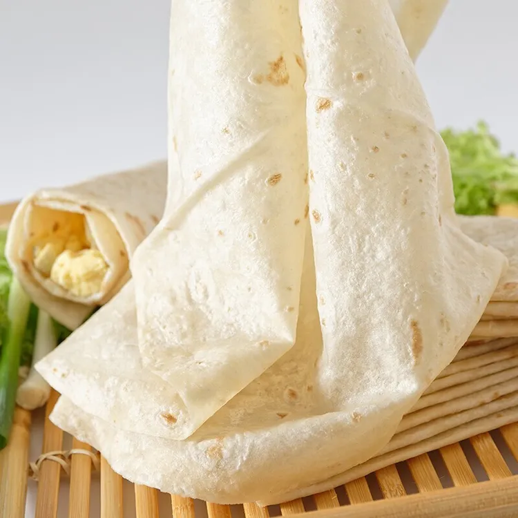 河南无油手工石磨面粉烙馍春饼薄饼筋道方便速食早餐26CM加大加厚