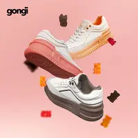 【孟子义同款】GONGJI色卡鞋运动休闲鞋增高欧若风板鞋时尚百搭DR