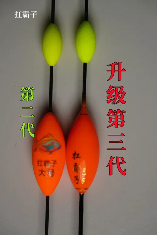 扛霸子升级三代黑坑醒目大物无铅跑铅一体通纤六目加粗非自立漂