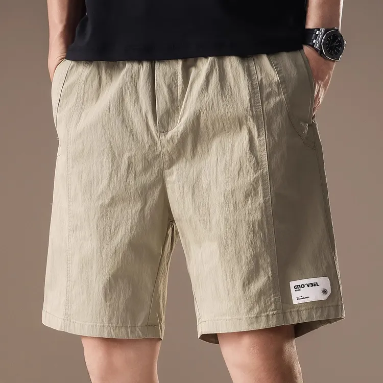 U&PURA高端美式潮牌工装短裤男夏季薄款宽松直筒休闲户外五分裤子